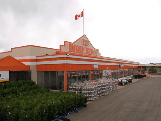 Completed Home Depot retail project