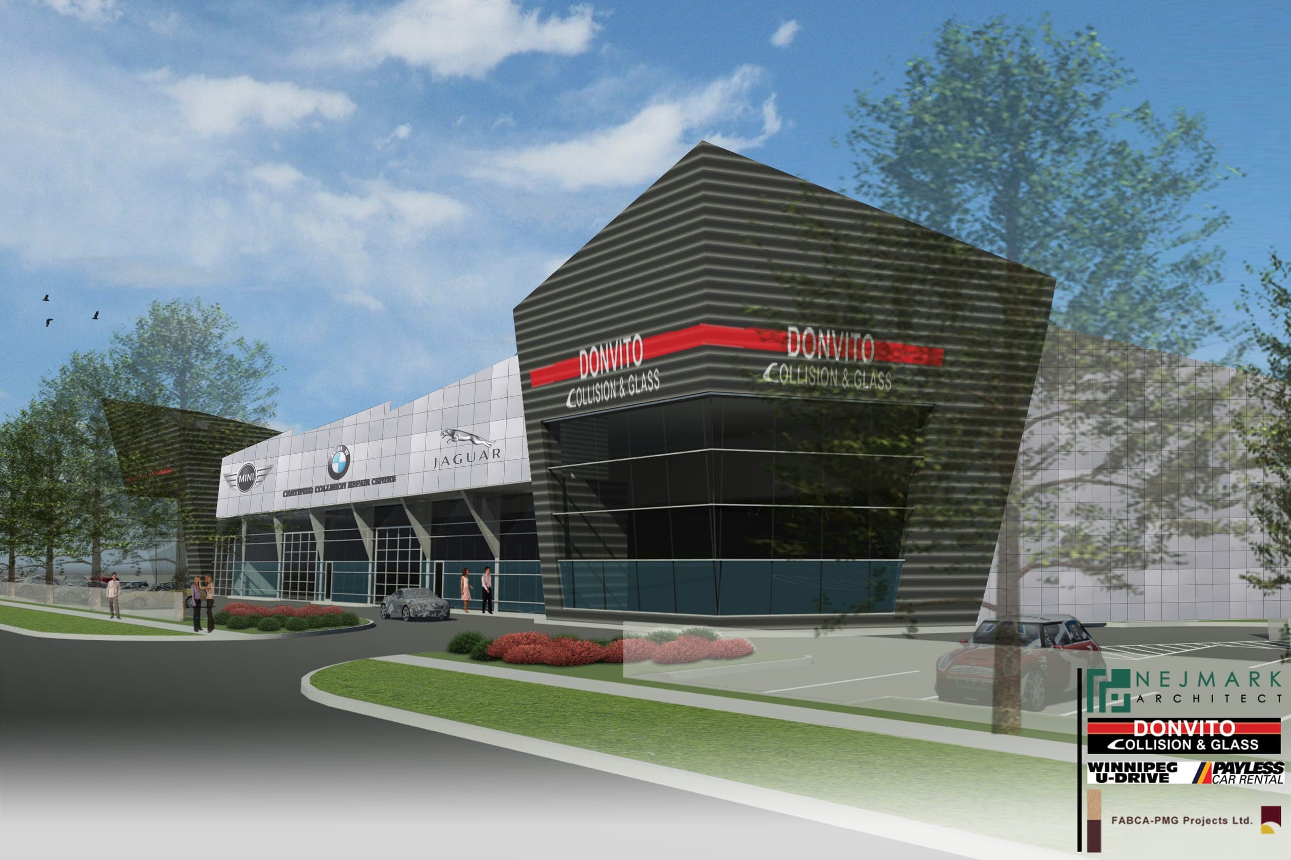 Rendering of the Donvito commercial development